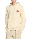 Sandro Square Cross Sweatshirt In Oats