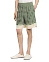 SANDRO FLOATY BERMUDA SHORTS
