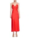 Sandro Floaty Dress With Straps In Poppy
