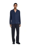 Sandro Floaty Shirt In Blue