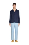 Sandro Floaty Shirt In Blue