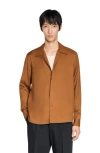 Sandro Floaty Shirt In Brown