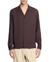 Sandro Floaty Shirt In Moka