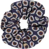 Sandro Paris Floral Print Scrunchie In Black