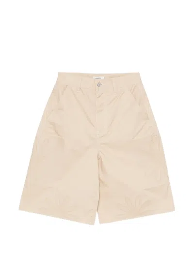 Sandro Floral-detailed Shorts In Neutral