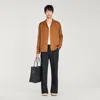 Sandro Flowy Shirt In Brown