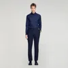 Sandro Formal Shirt In Blue