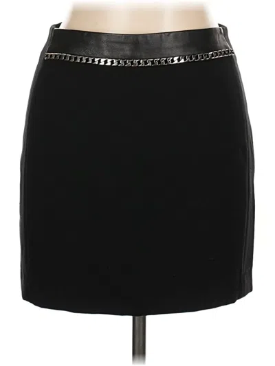 Pre-owned Sandro Formal Skirt In Black