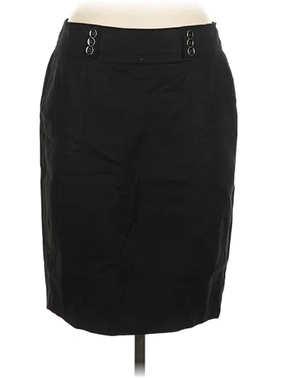 Pre-owned Sandro Formal Skirt In Black