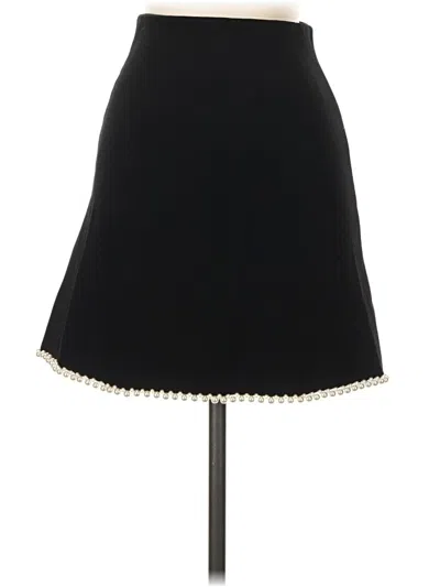 Pre-owned Sandro Formal Skirt In Black