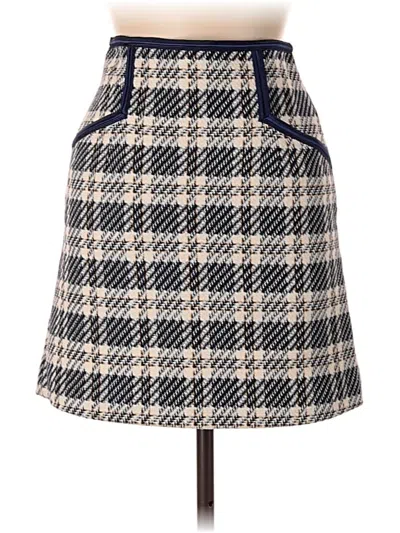 Pre-owned Sandro Formal Skirt In Blue