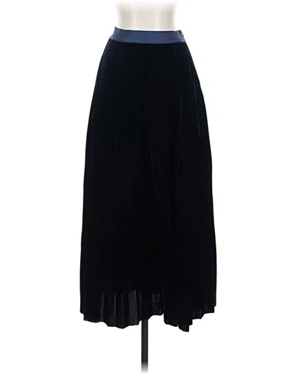 Pre-owned Sandro Formal Skirt In Blue