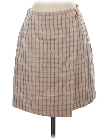 Pre-owned Sandro Formal Skirt In Brown