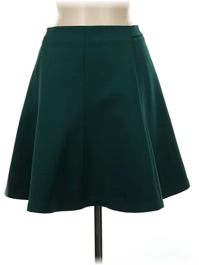 Pre-owned Sandro Formal Skirt In Green