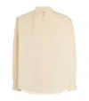 Sandro Frill Detail Blouse In Beige