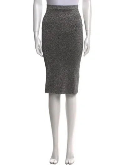 Pre-owned Sandro Glitter Accents Knee-length Skirt