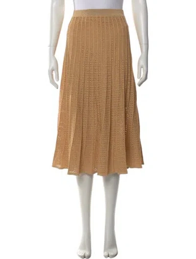 Pre-owned Sandro Glitter Accents Midi Length Skirt