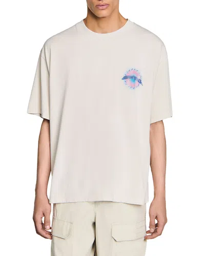 Sandro Graphic Oversized Tee