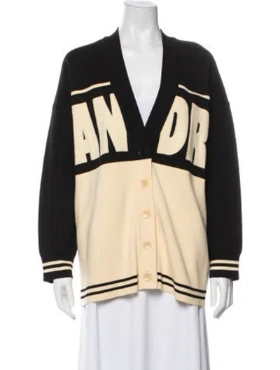 Pre-owned Sandro Graphic Print Bomber Jacket In White