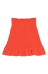 Sandro Gregoria Knit Miniskirt In Red