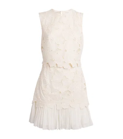 Sandro Guipure Lace Mini Dress