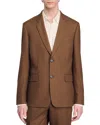 Sandro H23legacy Slim Fit Suit Jacket In Caramel