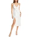 Sandro Halter Midi Dress In White