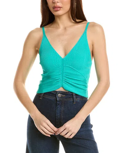 Sandro Halter Top In Green