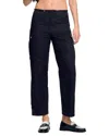 Sandro Harbor Pant In Black