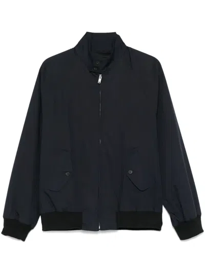 Sandro Harrington Jacket In Blue