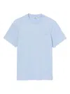 Sandro Heart T-shirt In Blue