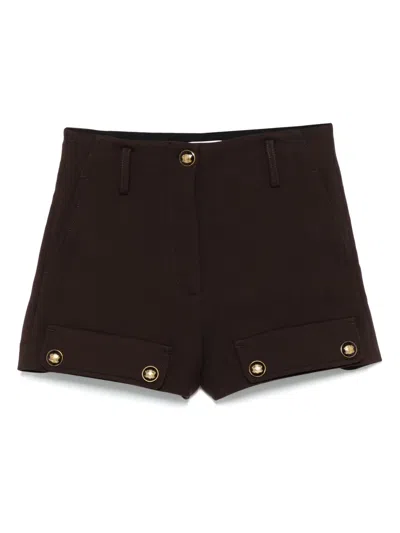 SANDRO HIGH-WAISTED SHORTS