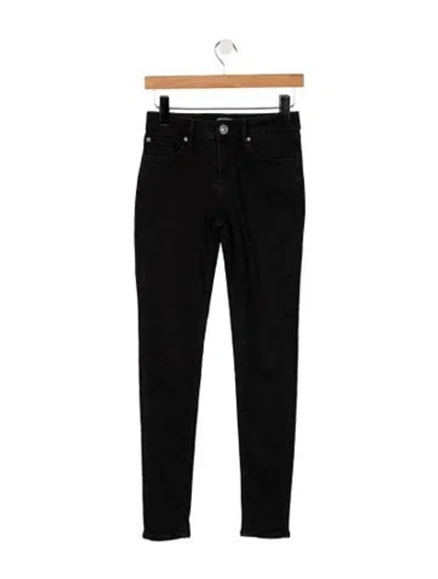 Pre-owned Sandro High-rise Skinny Leg Jeans W/ Tags In Gray