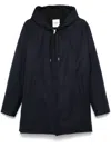 Sandro Hooded Parka In 蓝色