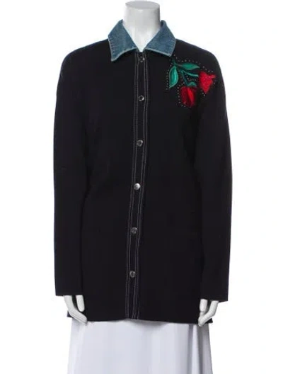 Pre-owned Sandro Jacket In Black