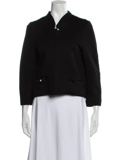 Pre-owned Sandro Jacket In Black
