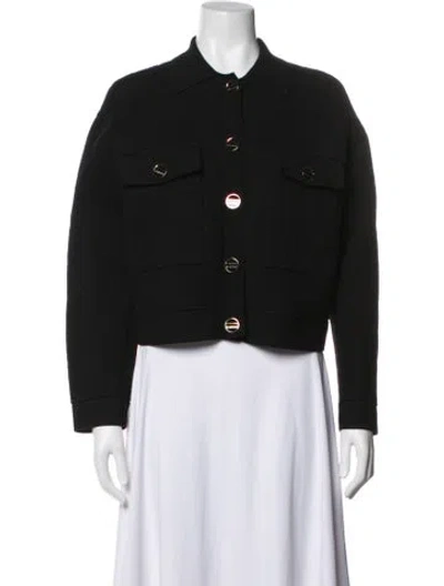 Pre-owned Sandro Jacket In Black