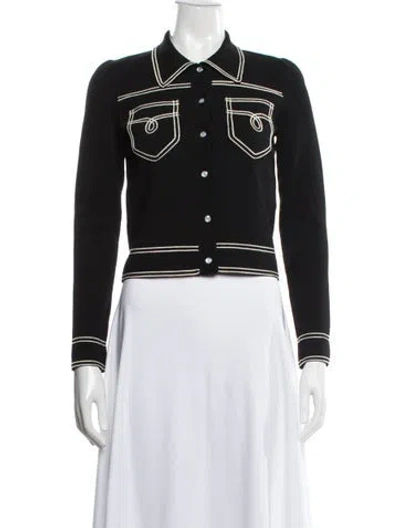 Pre-owned Sandro Jacket In Black