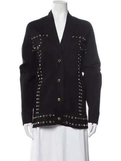 Pre-owned Sandro Jacket In Black