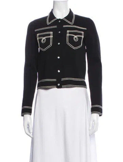 Pre-owned Sandro Jacket In Black