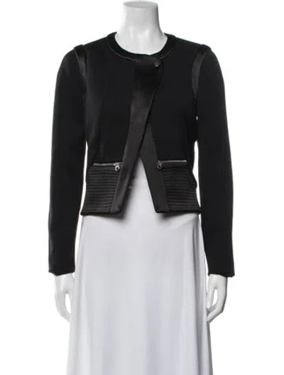 Pre-owned Sandro Jacket In Black
