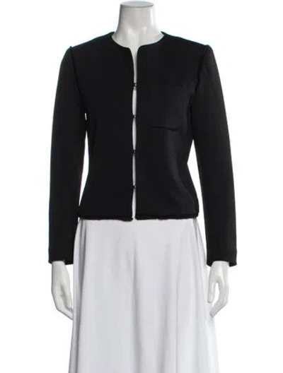 Pre-owned Sandro Jacket In Black