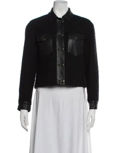 Pre-owned Sandro Jacket In Black