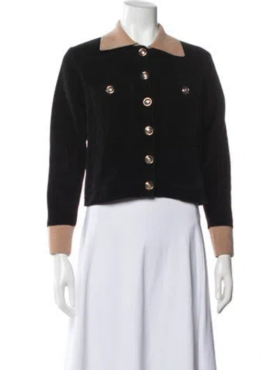 Pre-owned Sandro Jacket In Black