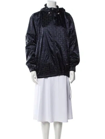 Pre-owned Sandro Jacket In Blue