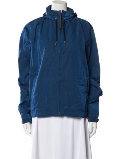 Pre-owned Sandro Jacket In Blue