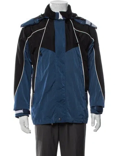 Pre-owned Sandro Jacket In Blue