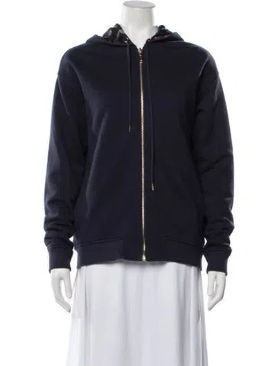 Pre-owned Sandro Jacket In Blue