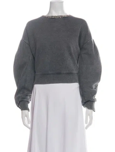Pre-owned Sandro Jacket In Gray
