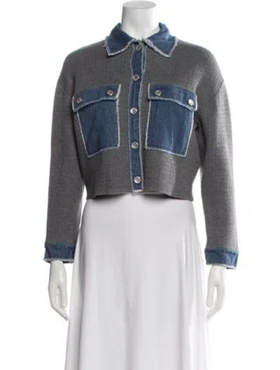 Pre-owned Sandro Jacket In Multicolor